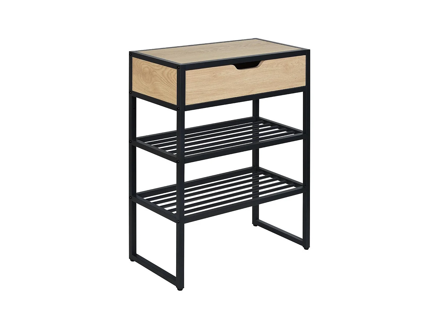 WILKO Eingangskonsole aus Metall und Holz