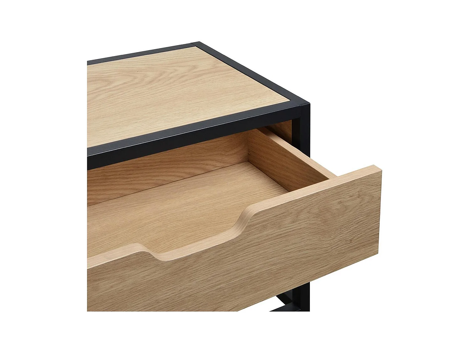 WILKO Eingangskonsole aus Metall und Holz