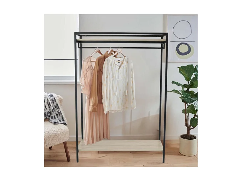 Appendiabiti in legno e metallo Cina