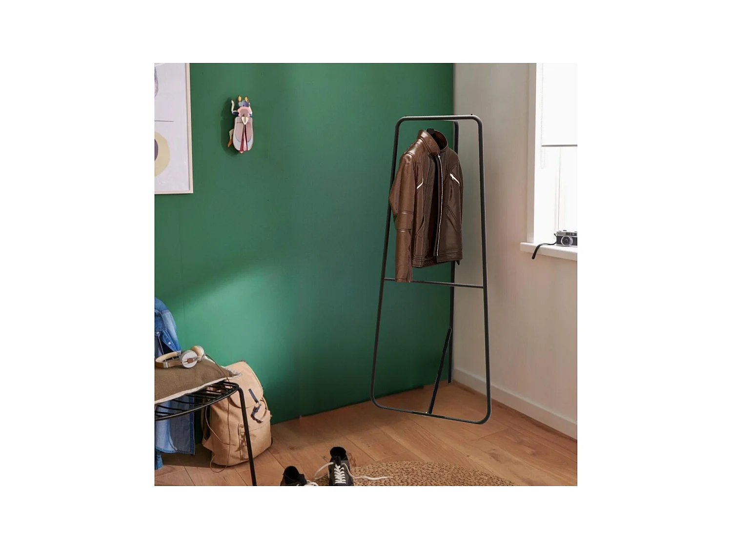 Eckkleiderständer Tania aus Metall