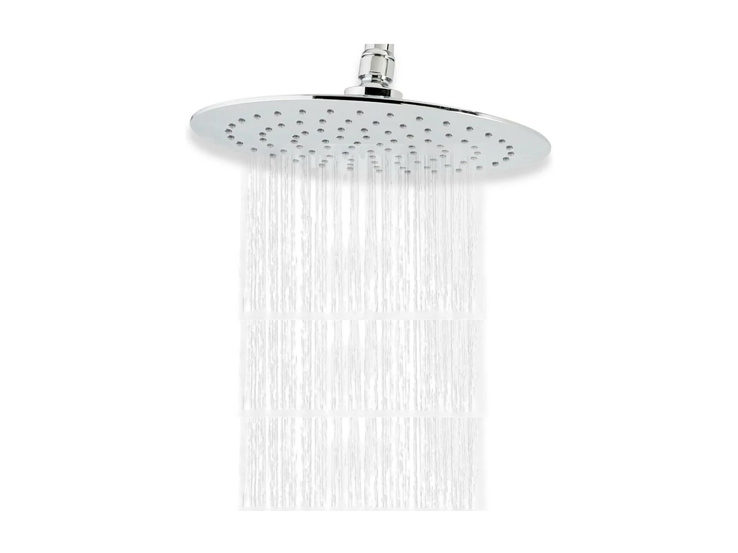 ALVEA ronde chromen douchekop