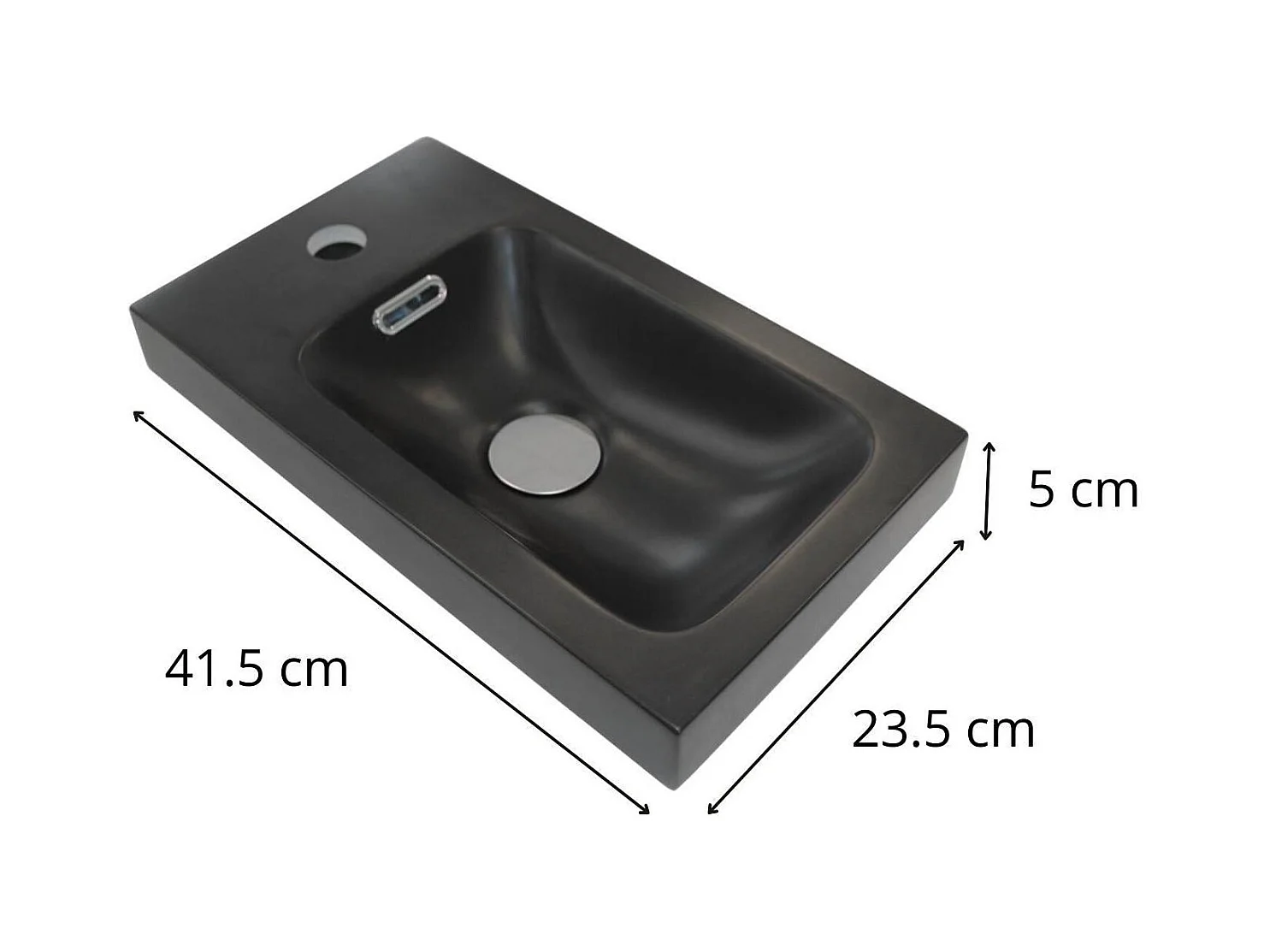 Lavabo de resina Hampton