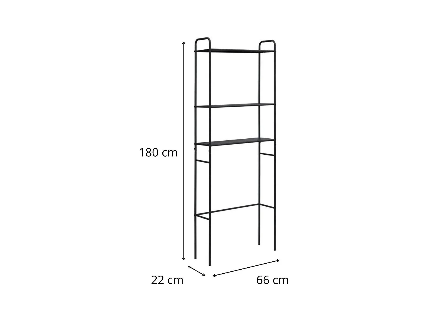 Kali Metall-WC-Brückenschrank