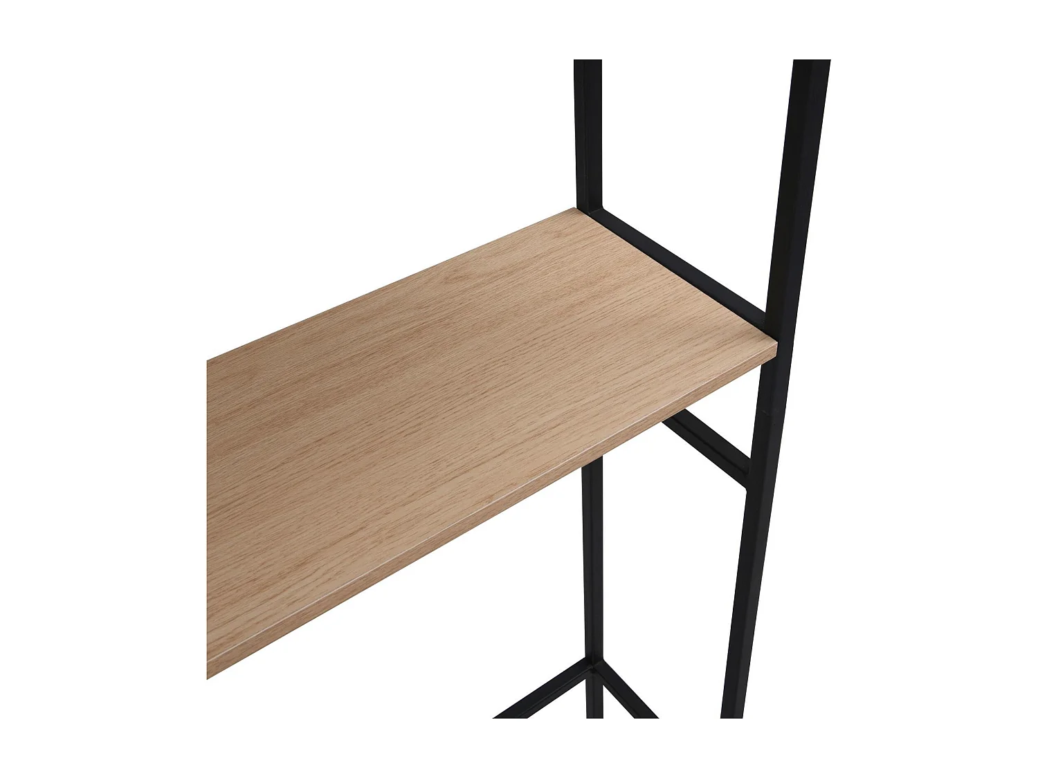 SAO Toilettenbrücke aus Holz und Metall