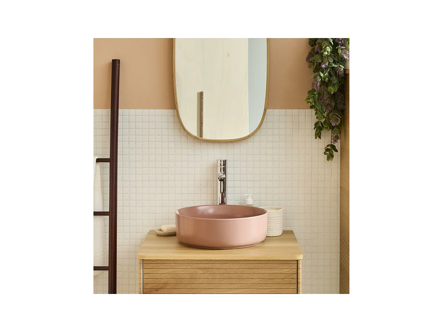 Rundes Aufsatzwaschbecken 36 x 36 cm DIEGO