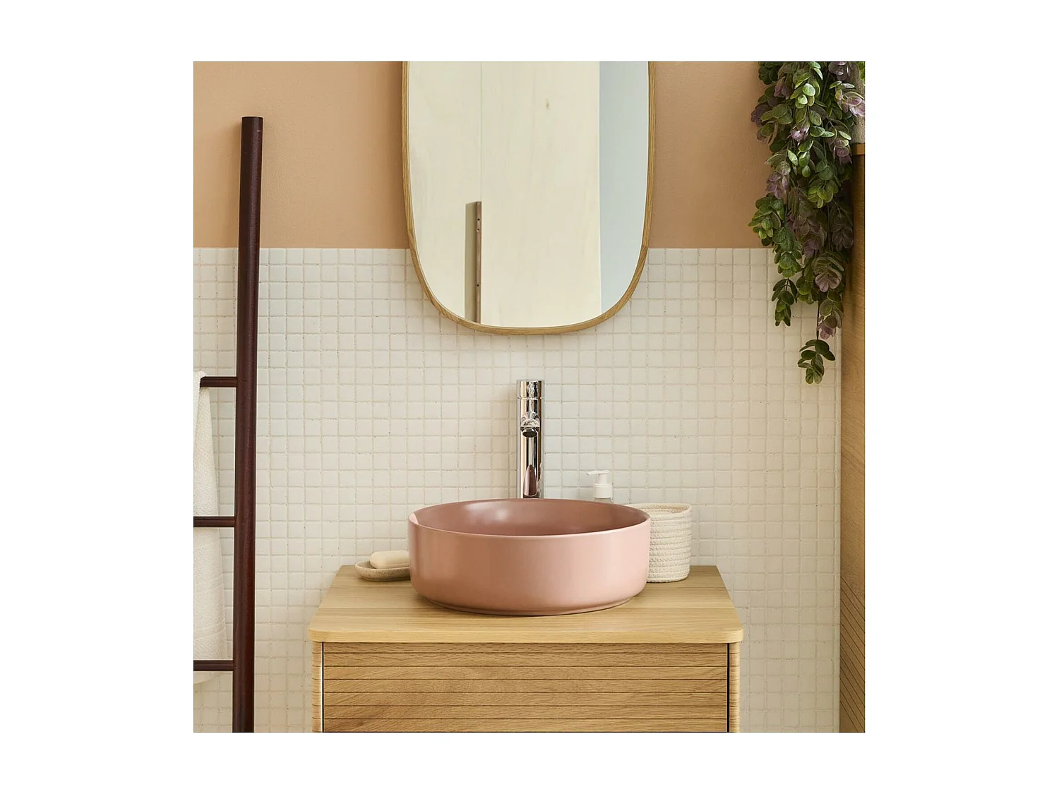 Ronde opzetwastafel 36 x 36 cm DIEGO