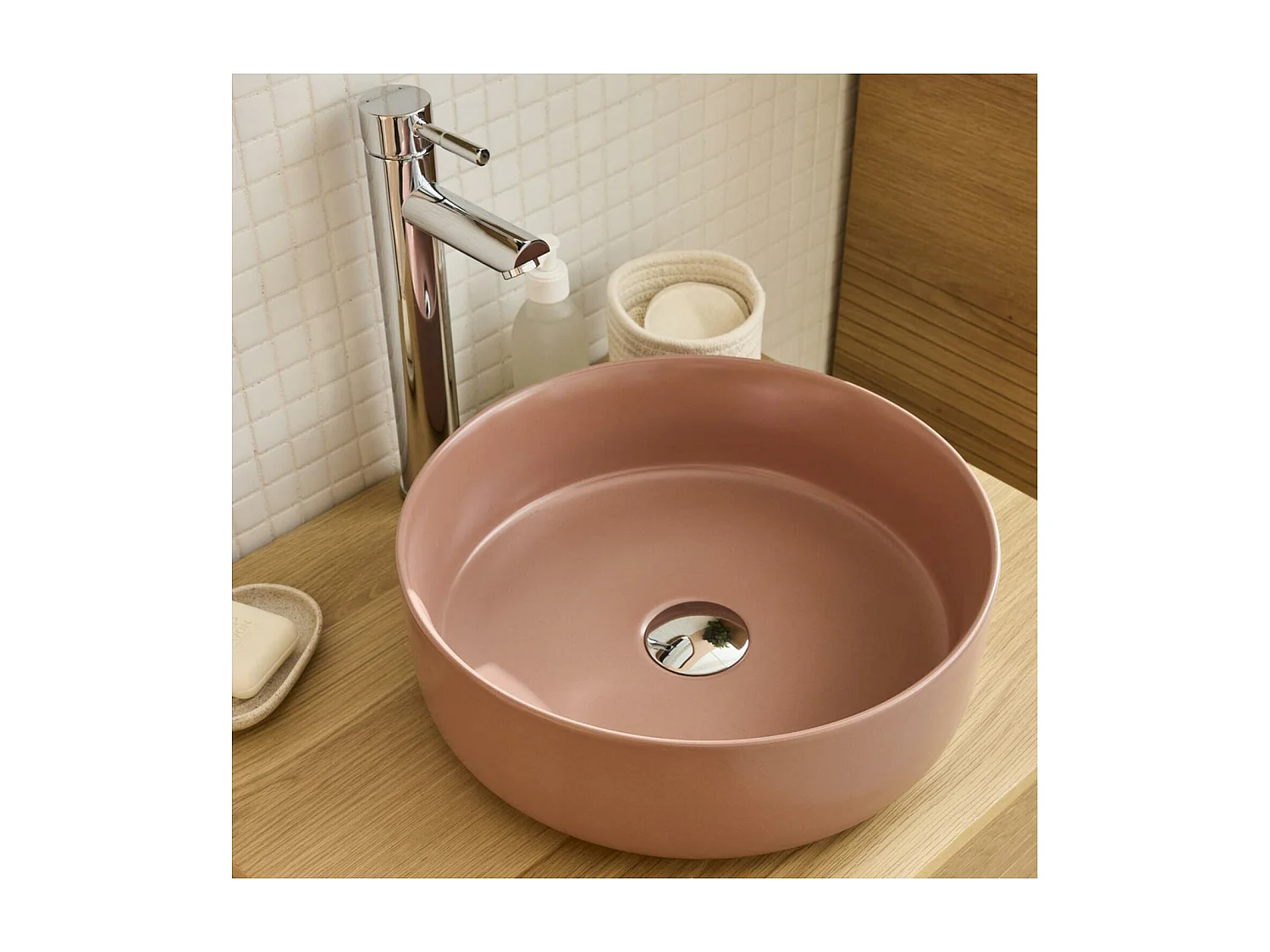 Ronde opzetwastafel 36 x 36 cm DIEGO