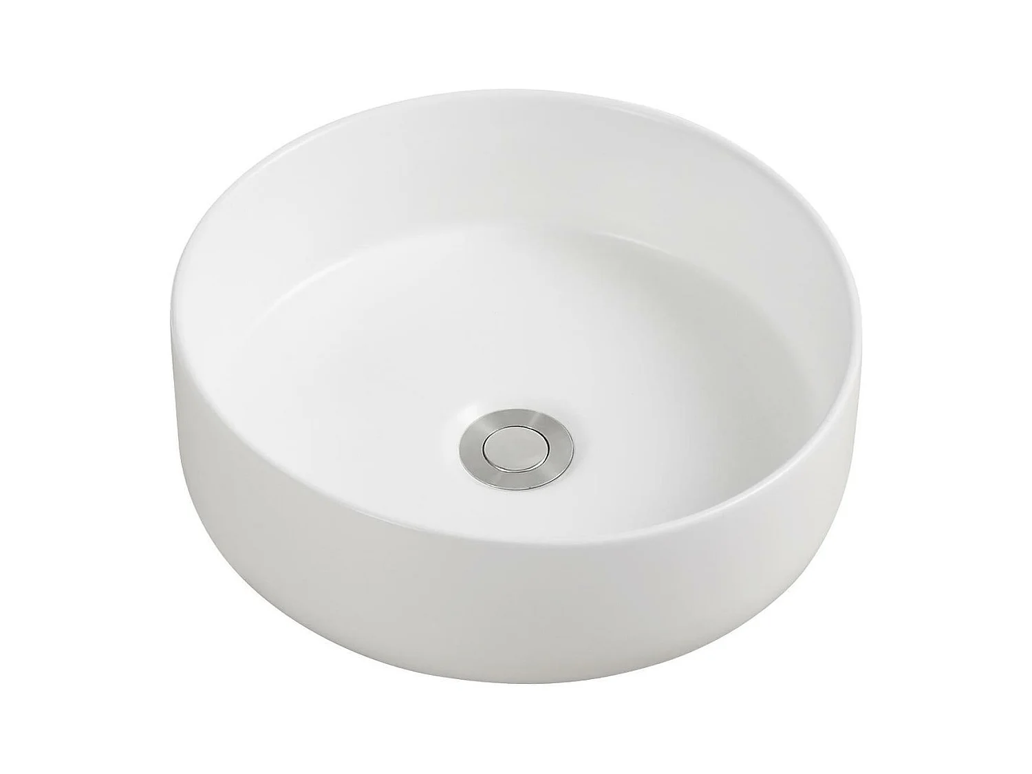 Rundes Aufsatzwaschbecken 36 x 36 cm DIEGO