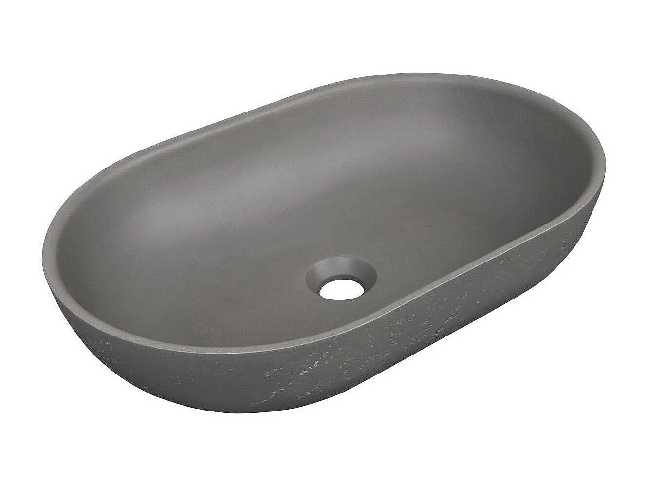 FLORE ovales Aufsatzwaschbecken 53x35cm
