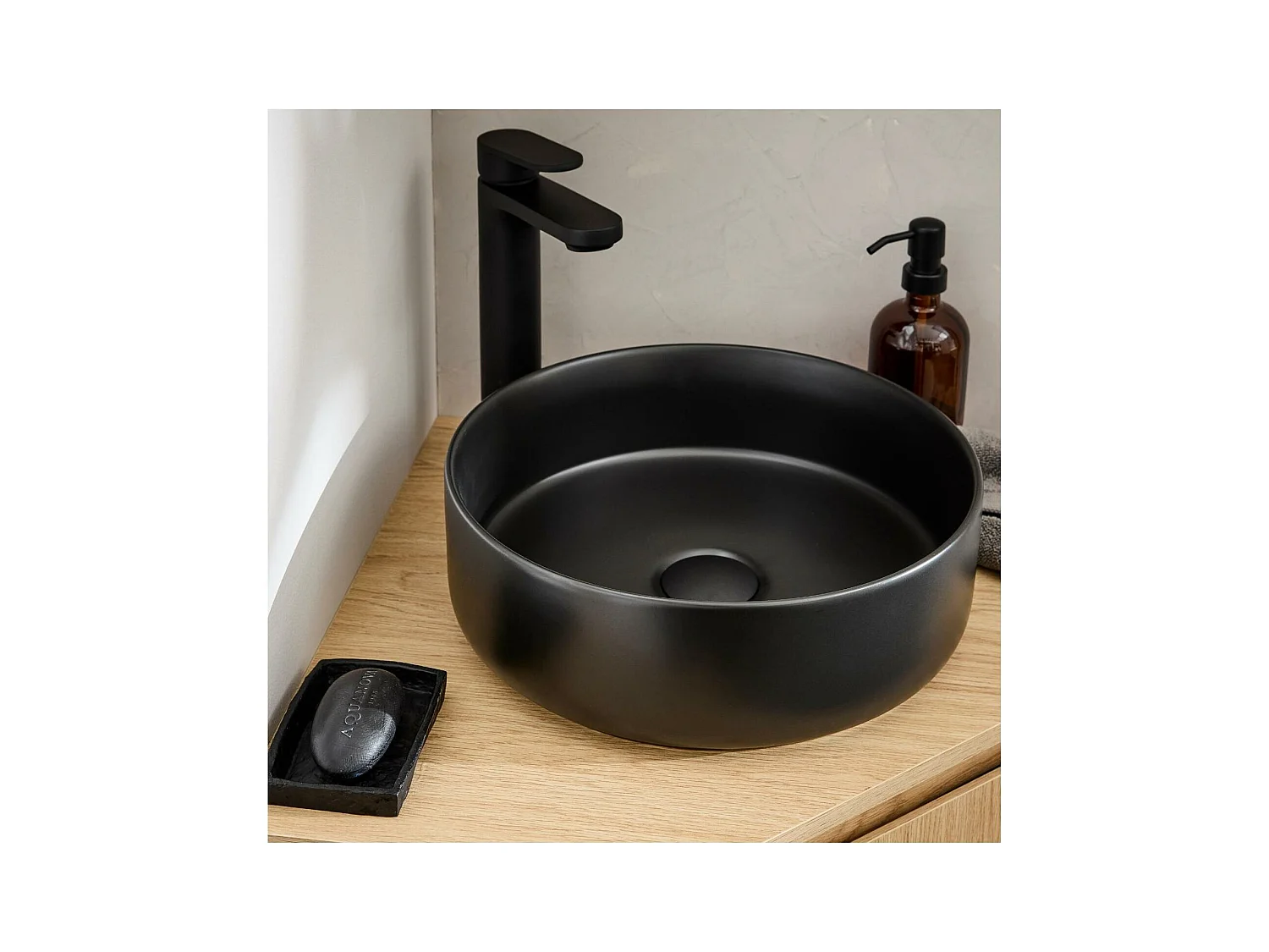 Rundes Aufsatzwaschbecken 36 x 36 cm DIEGO