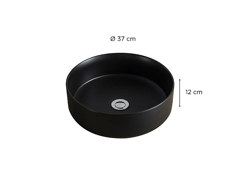 Lavabo redondo DIEGO 36x36cm