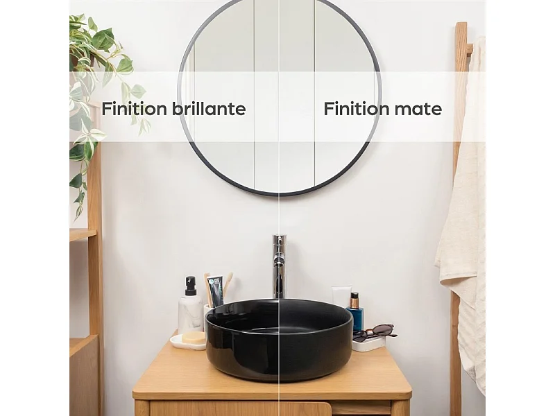 Lavabo redondo DIEGO 36x36cm