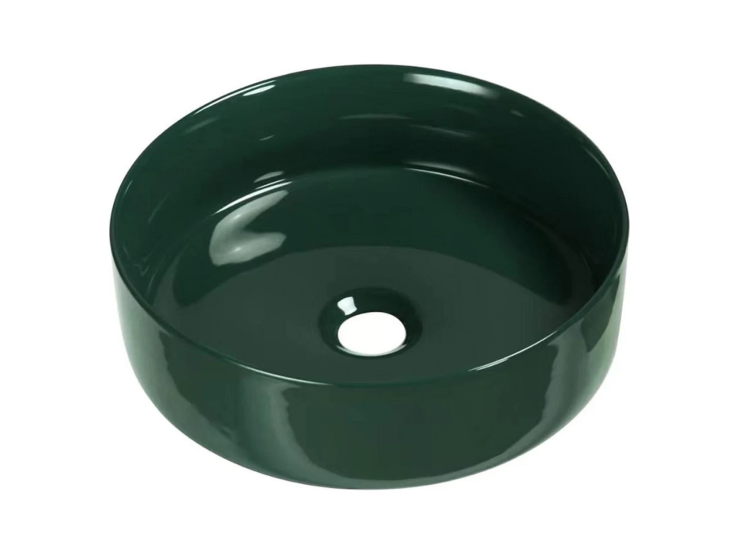 Rundes Aufsatzwaschbecken 36 x 36 cm DIEGO