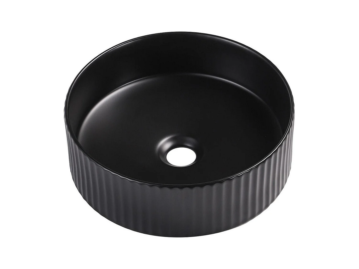 Vaso de lavabo redondo 36 x 36 cm NELA