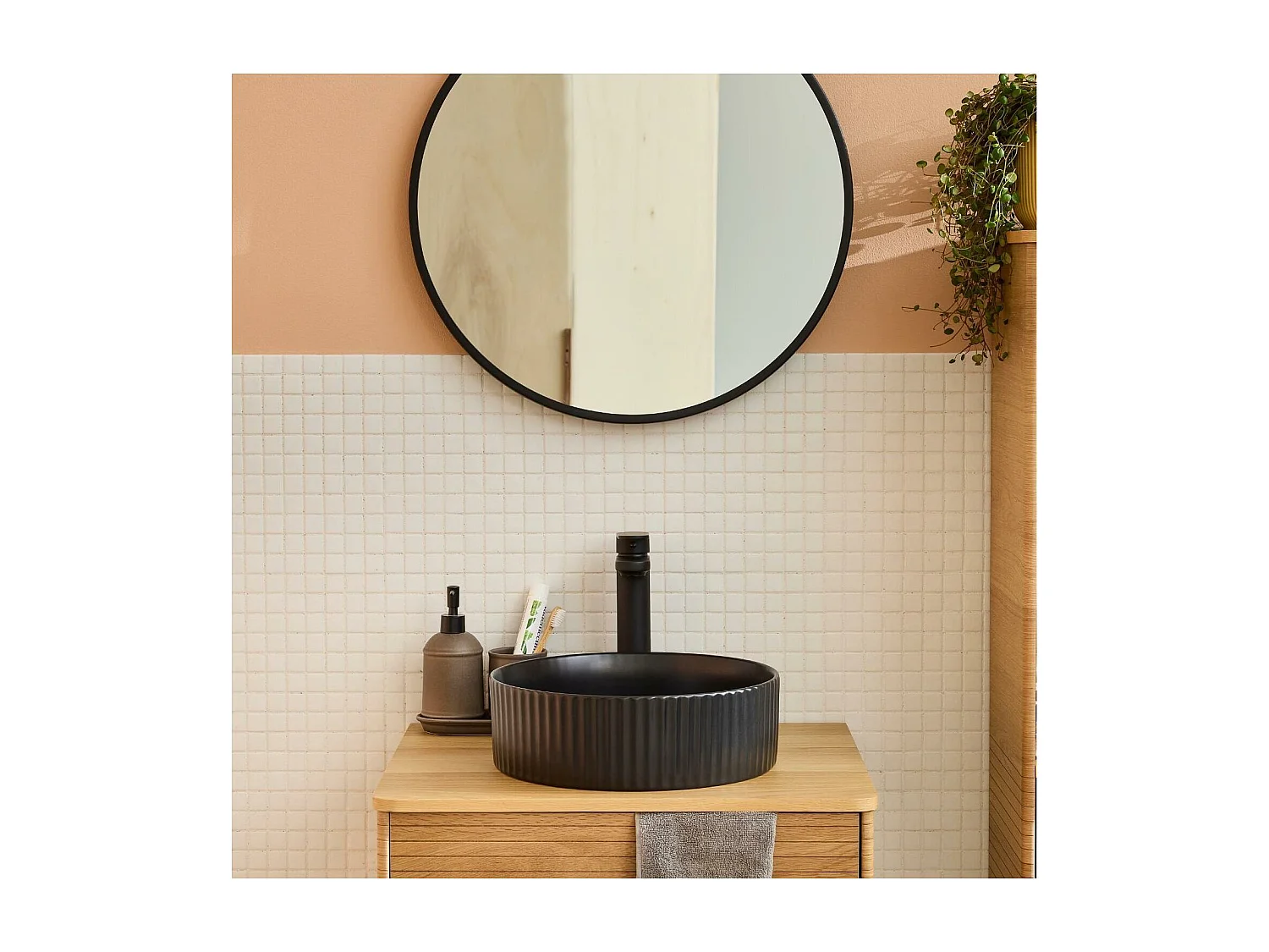 NELA ronde opzetwastafel 36 x 36 cm