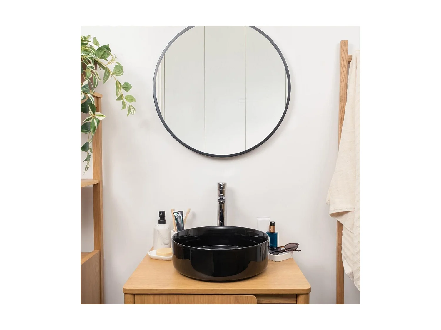 Ronde opzetwastafel 36 x 36 cm DIEGO