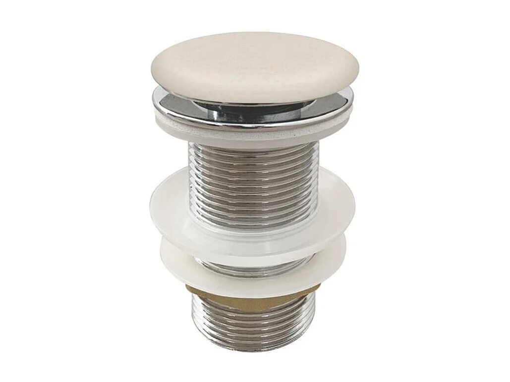 Lavabo da appoggio in cemento travertino 53x35cm + piletta FLORE