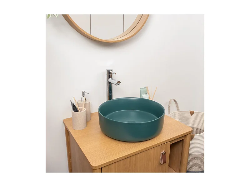 Ronde opzetwastafel 36 x 36 cm DIEGO