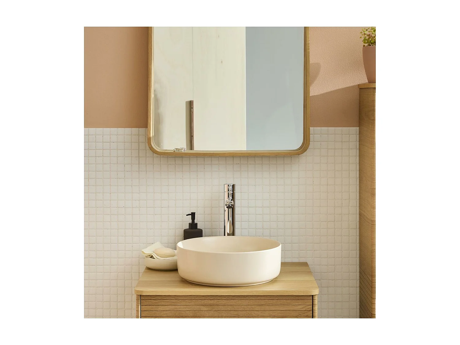 Ronde opzetwastafel 36 x 36 cm DIEGO