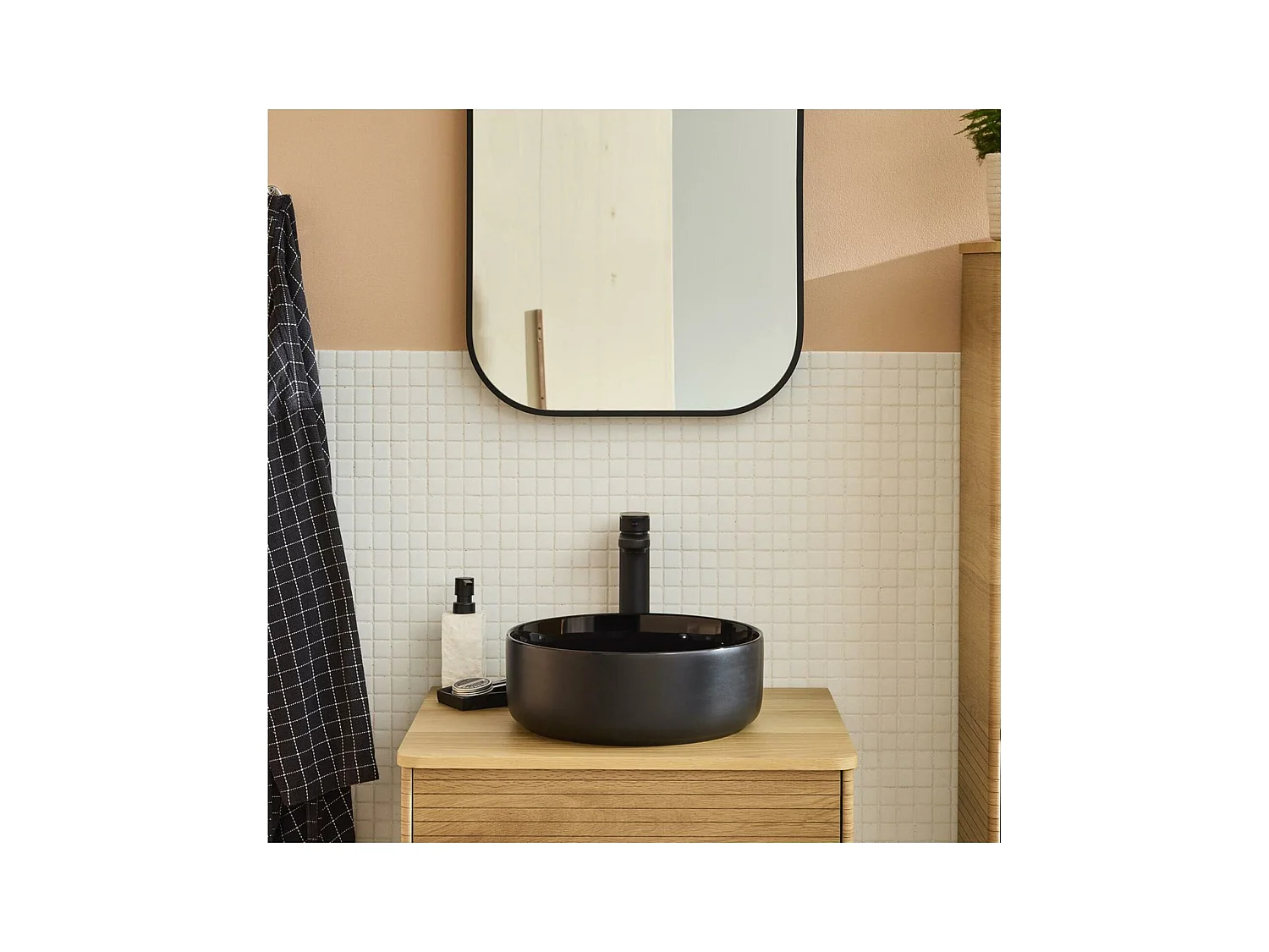 Rundes Aufsatzwaschbecken 36 x 36 cm DIEGO