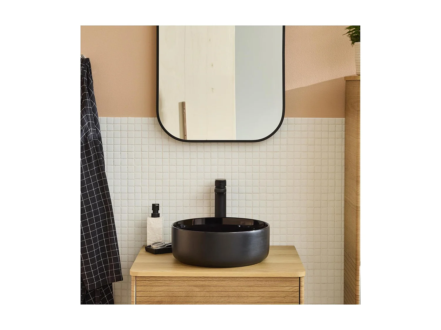 Vasque à poser ronde DIEGO 36x36cm