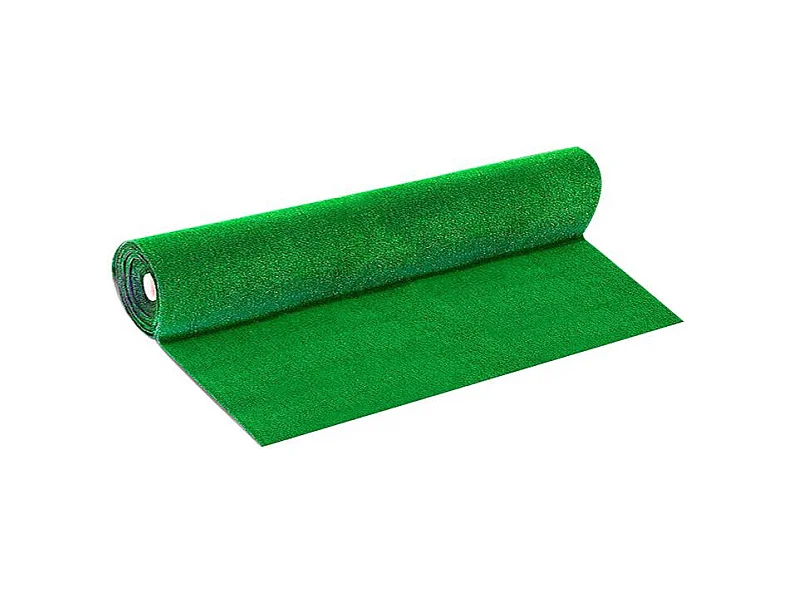 Prato Sintetico Manto Erboso Erba Finta Realistica Giardino 4 Sfumature di Colore Tappeto Erboso Sintetico Anti UV Atossico Drenante (2 x 25mt 50mq)