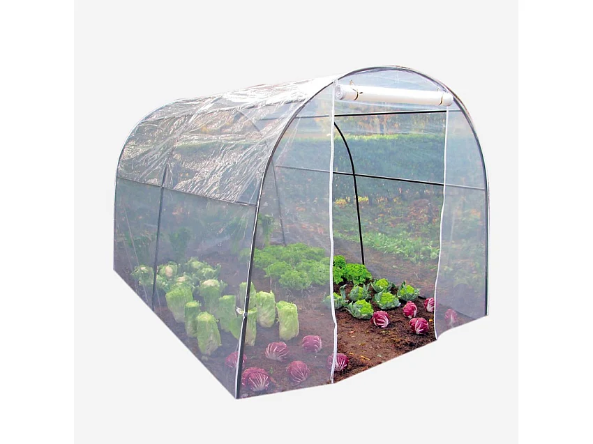 Serra da giardino 200x300xh180cm tunnel in PVC fiori piante LinaL