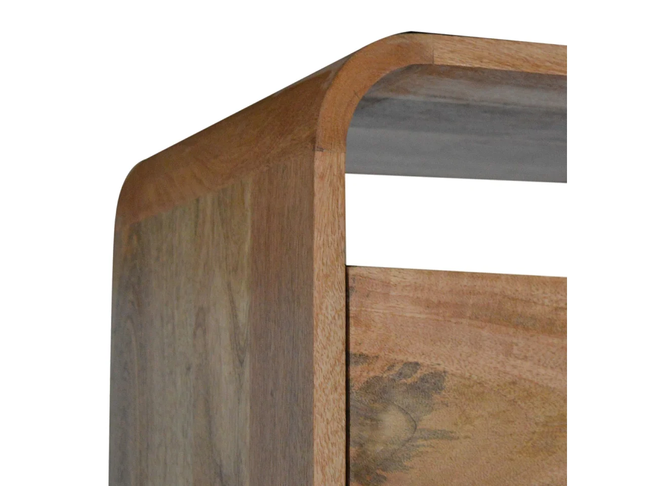 Artisan Furniture London Nachttisch mit 2 Schubladen aus Massivholz