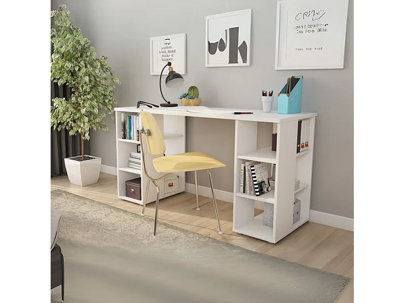 Mesa Escritorio - 75X140X60 Blanco