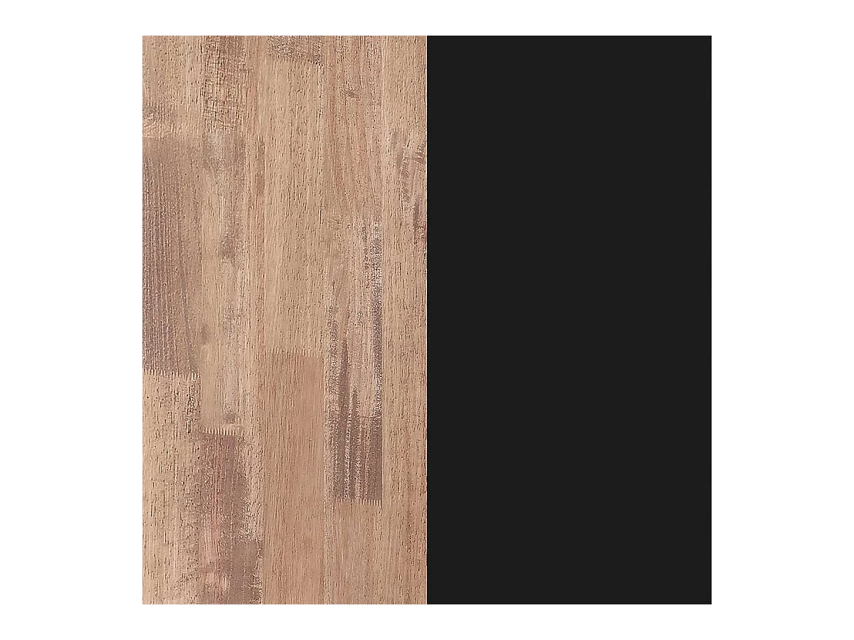 Banco asiento Loft roble Honey/negro 47x120x34 cm Adec