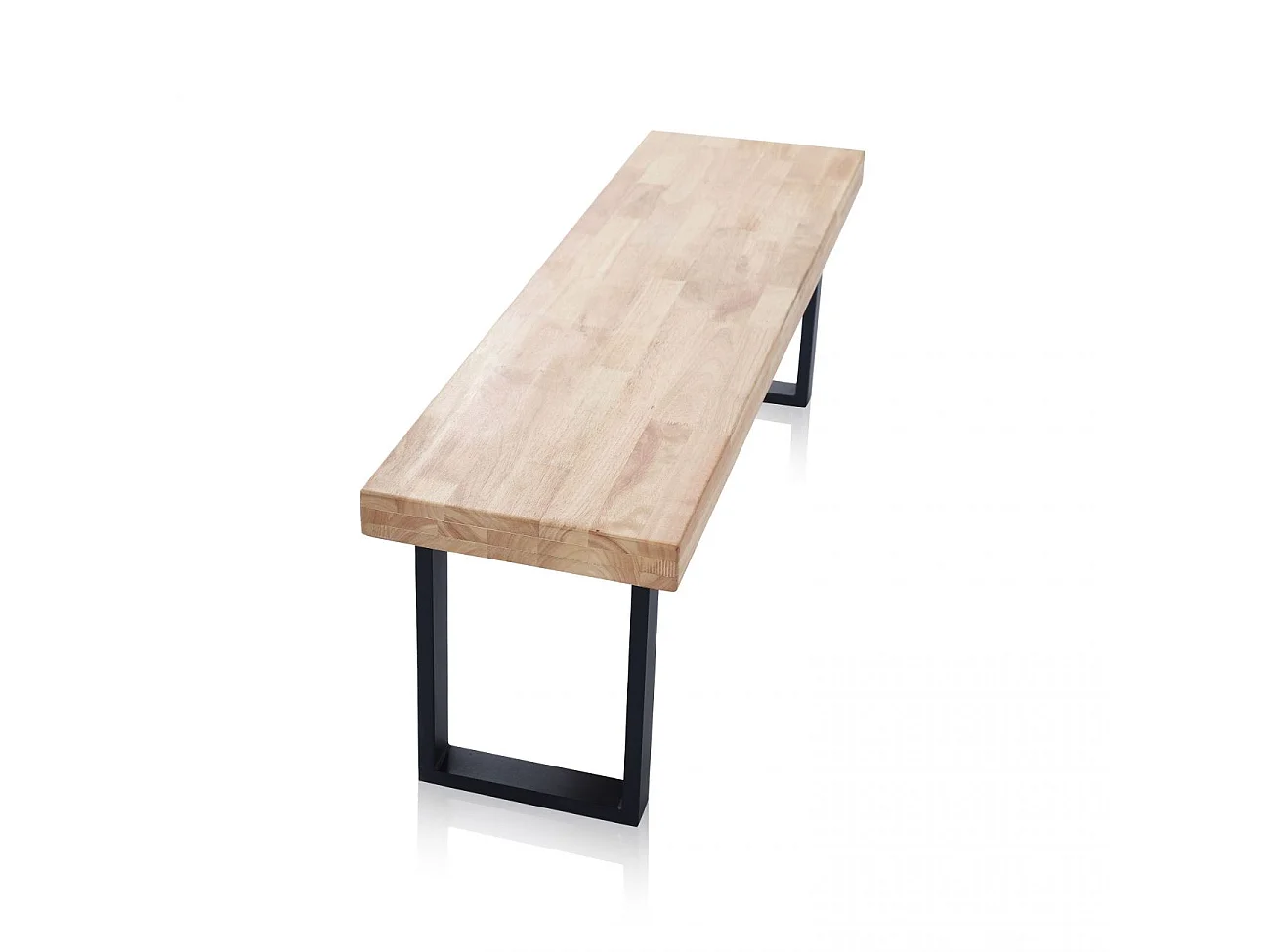 Banco Loft Roble salvaje - Negro