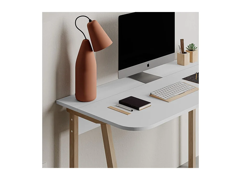 Mesa Escritorio - 75X120X60 Blanco