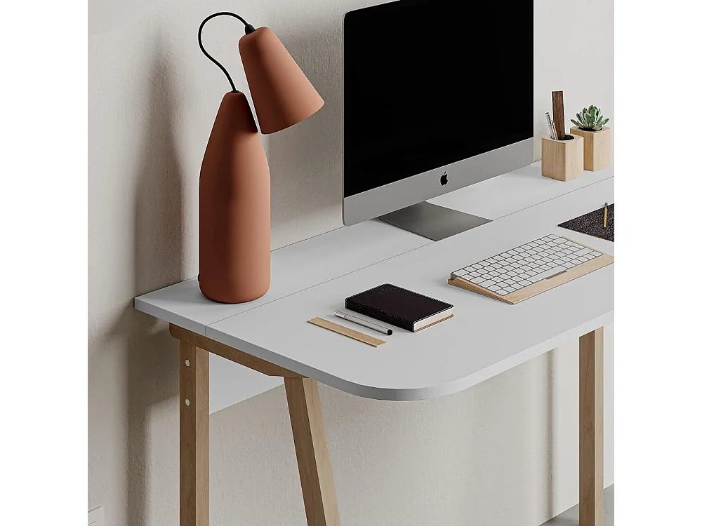 Mesa Escritorio - 75X120X60 Blanco