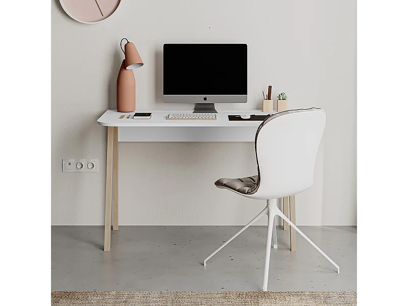 Mesa Escritorio - 75X120X60 Blanco