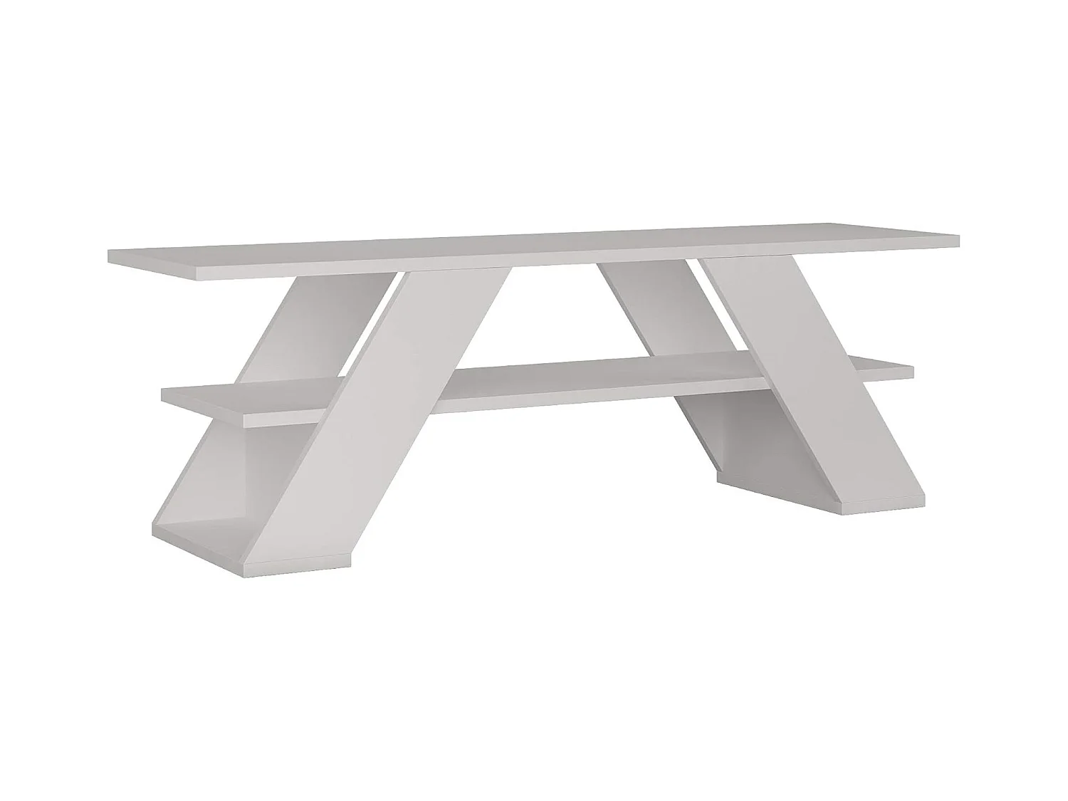 Mesa Tv - 40X120X34 Blanco