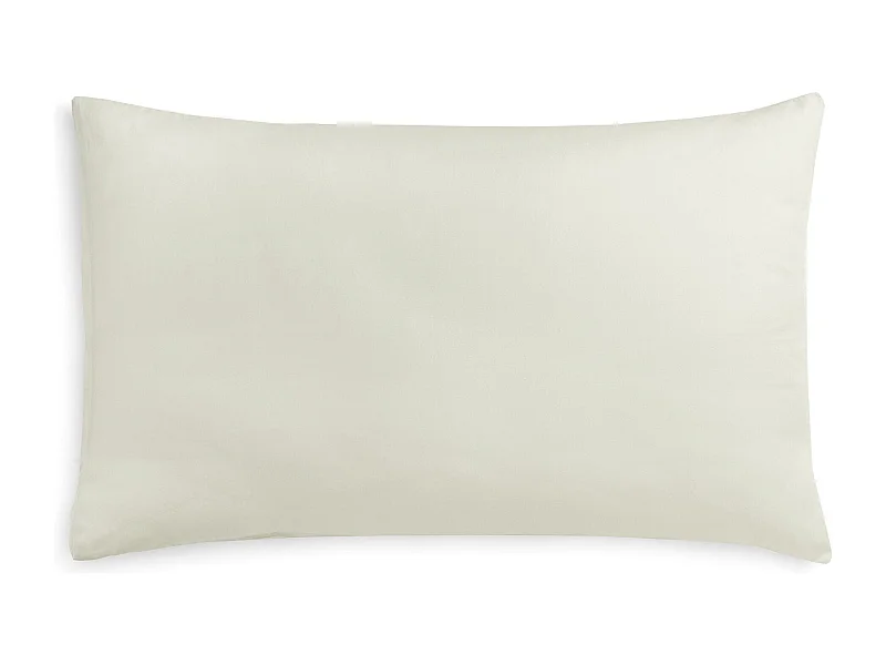 Federa in puro cotone tinta unita grigio chiaro (50x80cm)