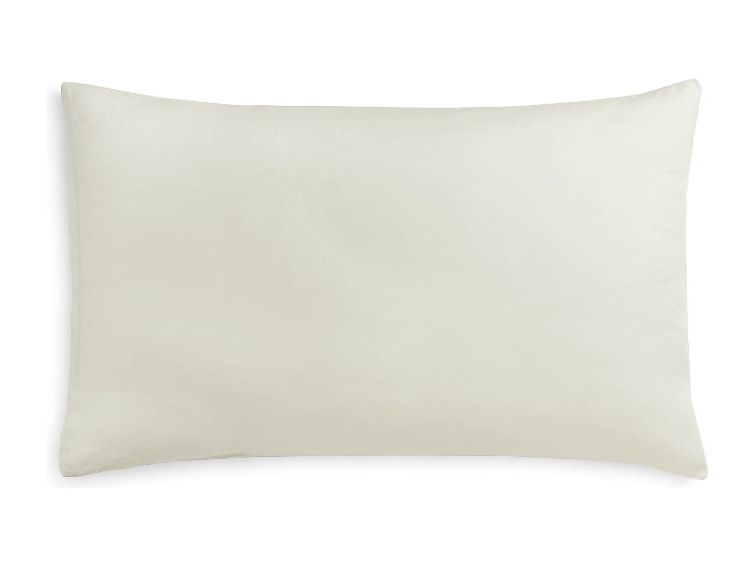 Federa in puro cotone tinta unita grigio chiaro (50x80cm)