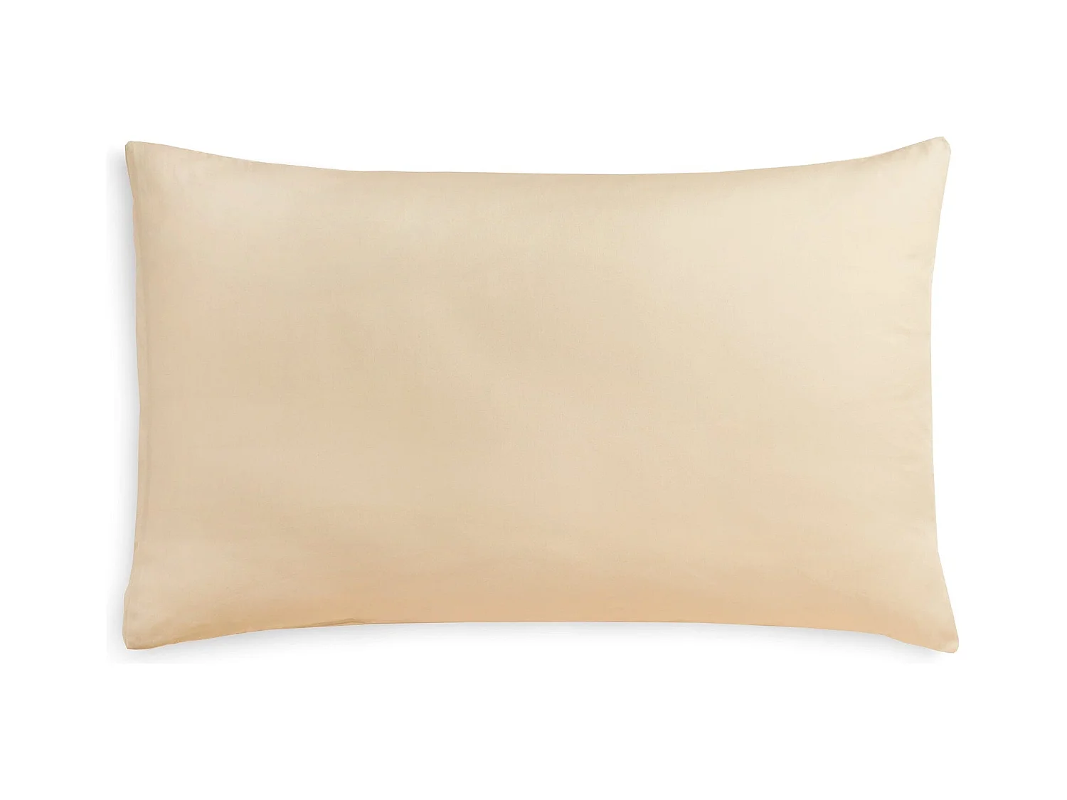 Federa in puro cotone tinta unita beige (50x80cm)