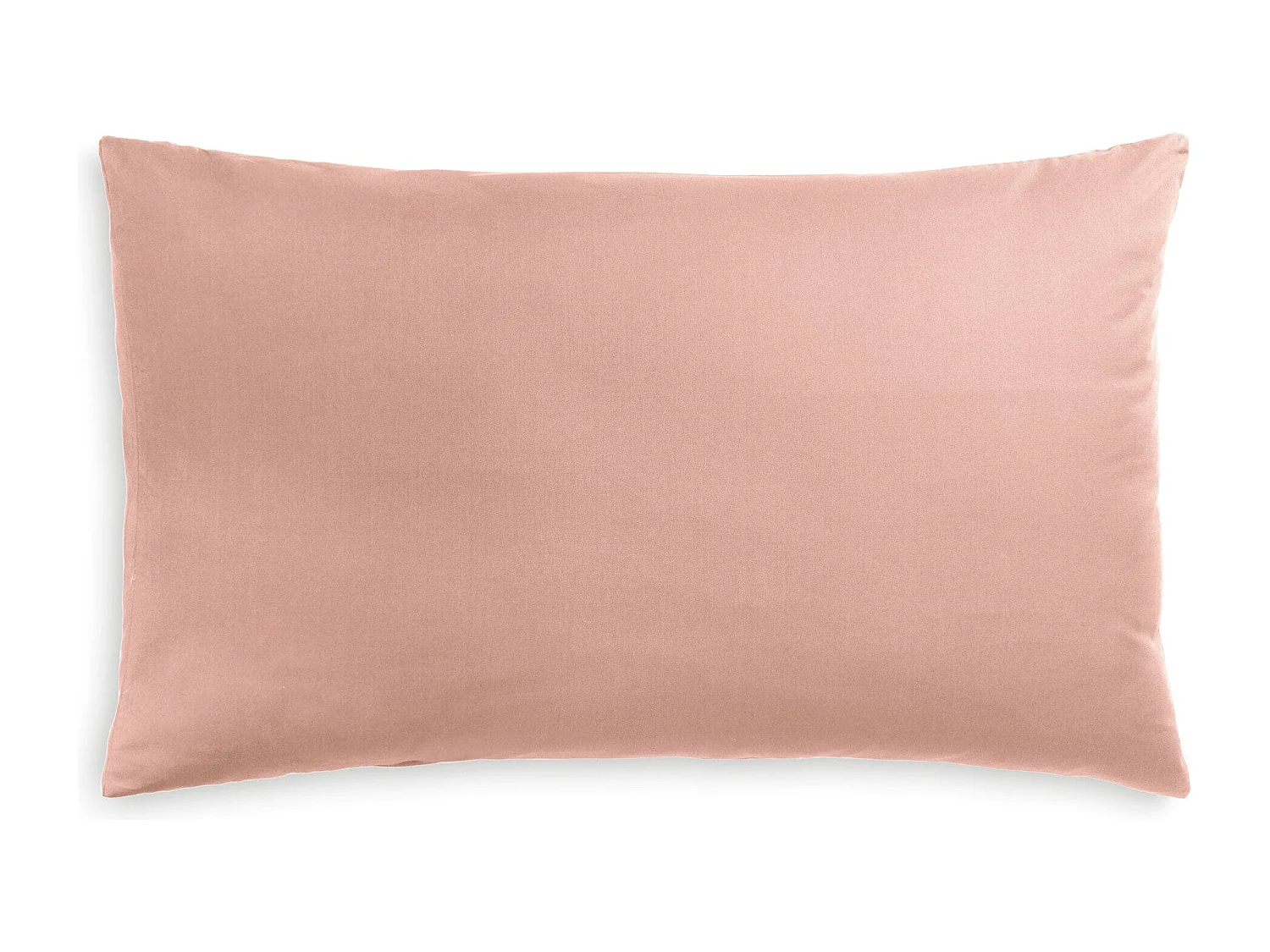 Federa in puro cotone tinta unita rosa (50x80cm)