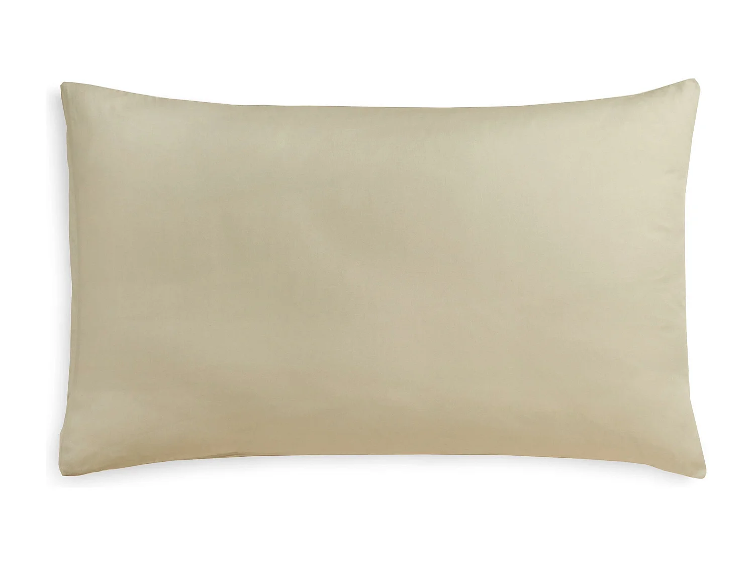 Federa in puro cotone tinta unita beige (50x80cm)