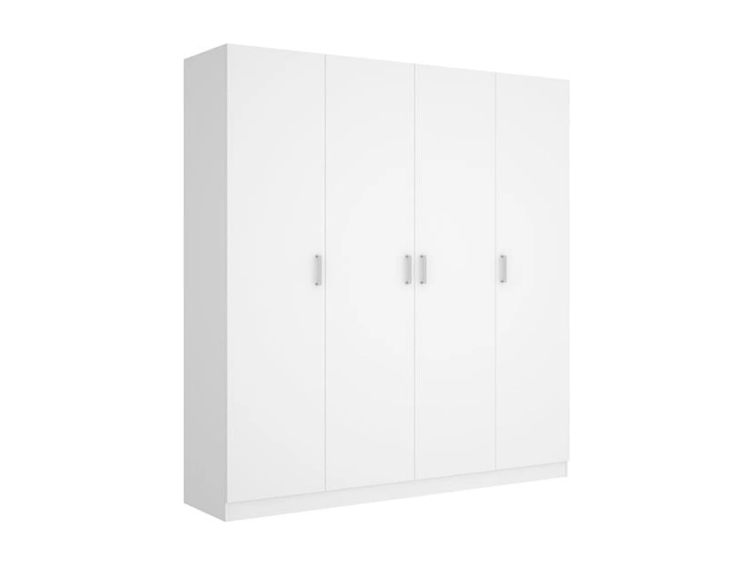 Armario Maxi 4 puertas abatibles blanco 215x200,8x52 cm