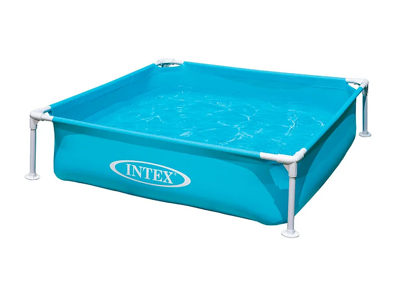 Piscine à Cadre Rectangulaire "Enfant" 122cm Bleu