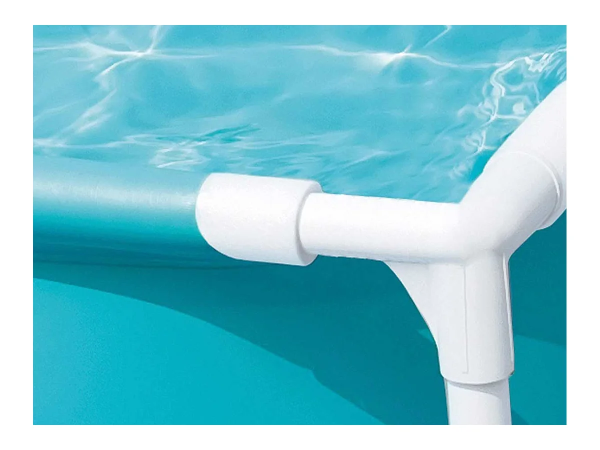 Piscine à Cadre Rectangulaire "Enfant" 122cm Bleu