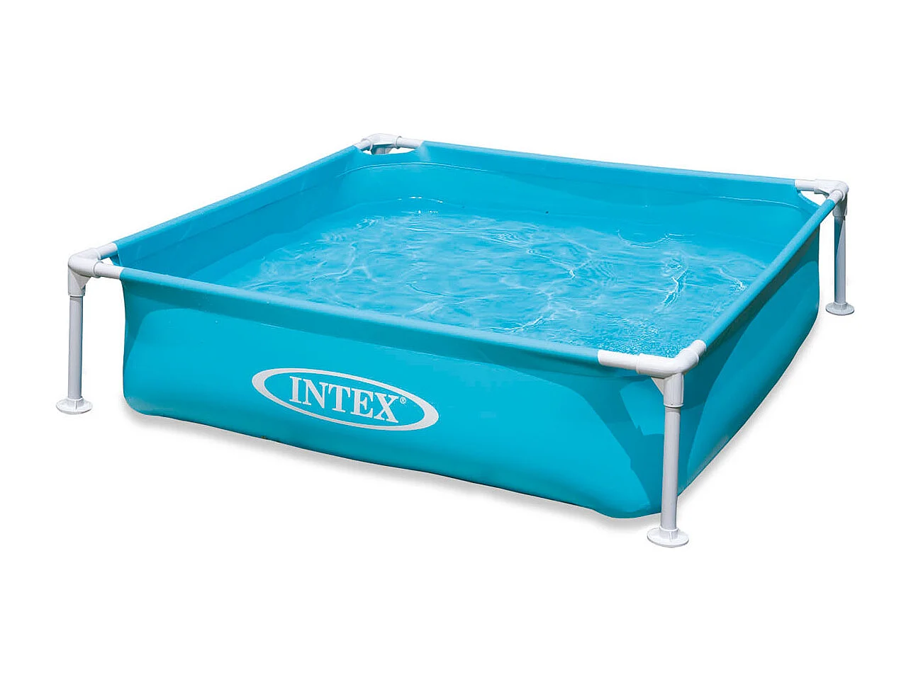 Piscine à Cadre Rectangulaire "Enfant" 122cm Bleu