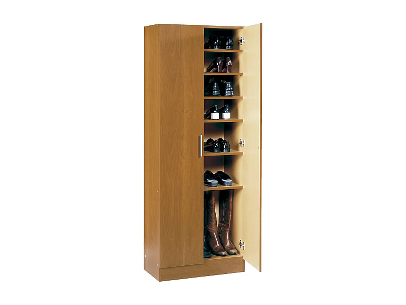 Zapatero 2 Puertas - 171X60X35 Cerezo