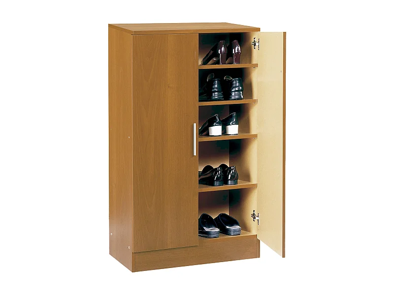 Zapatero 2 Puertas - 107X60X35 Cerezo