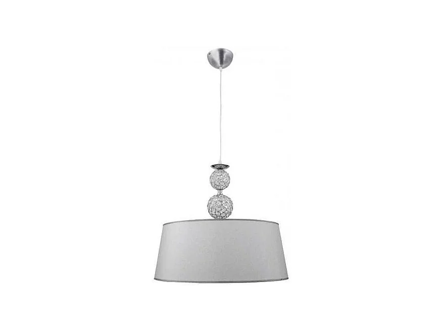 Lámpara de techo Kegan Lumit 60W altura regulable plata Ø54 cm