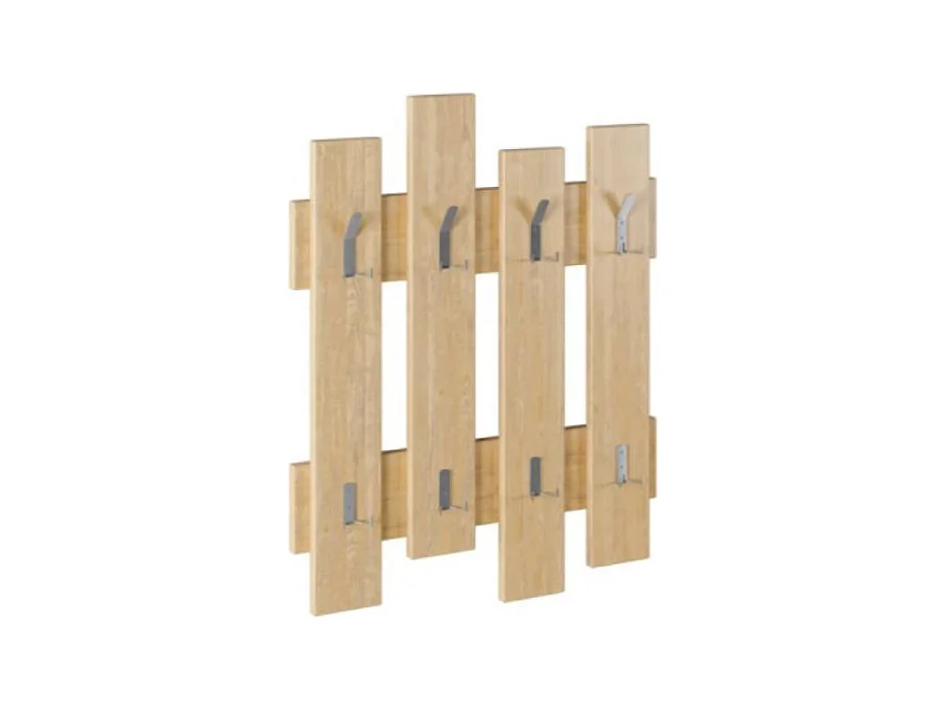 Perchero Pared 8 Ganchos - 81X64X4 Safir