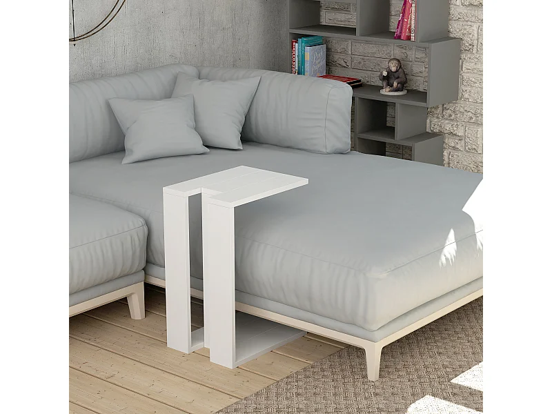 Mesa Auxiliar - 57X30X40 Blanco