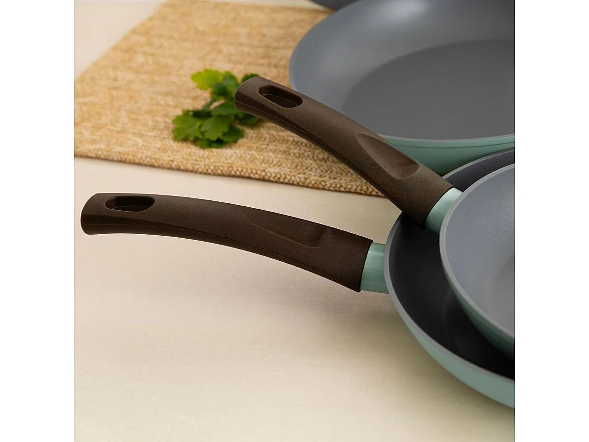 Sartén Ozon Quid aluminio forjado azul turquesa Ø28 cm